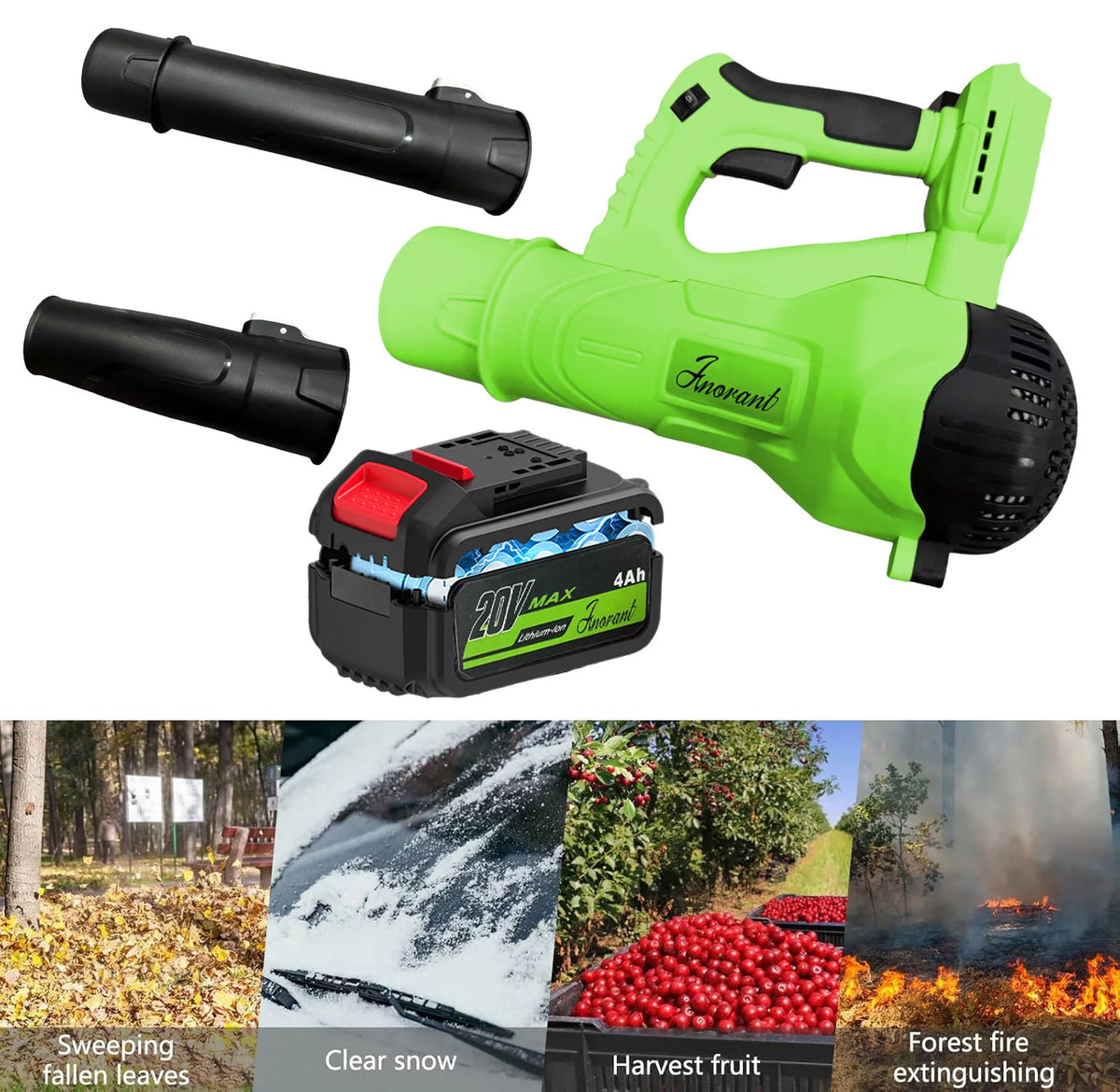 CCG - Portable Cordless Electric Lawn Mower