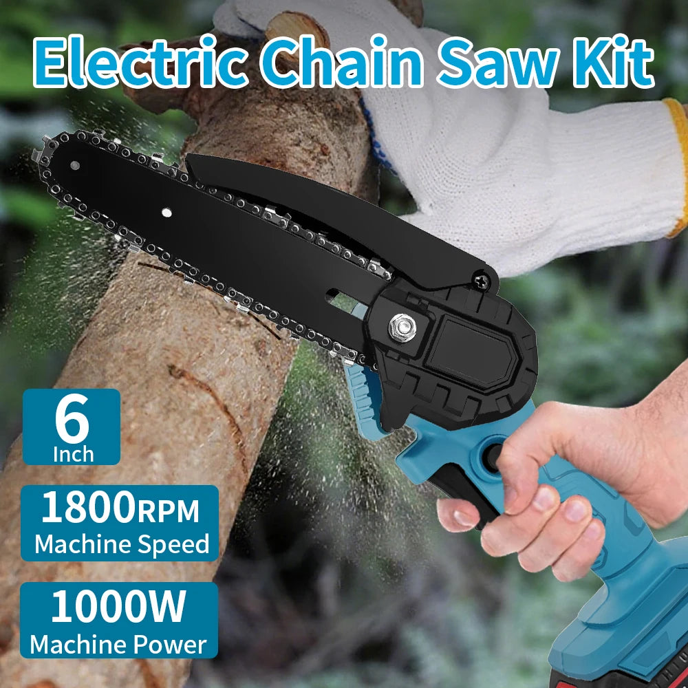 CCG - Professional Cordless 4/6 Inch Electric Chainsaw Woodworking