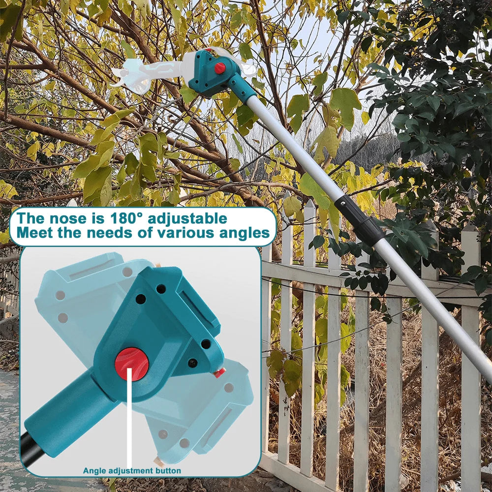CCG - Professional Electric Extension Pole For Pruning Shears With 3 Pins