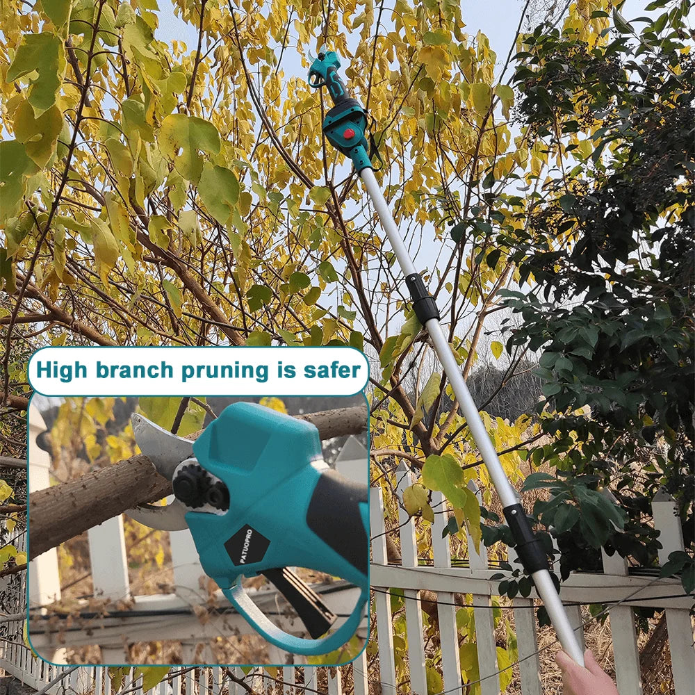 CCG - Professional Electric Extension Pole For Pruning Shears With 3 Pins