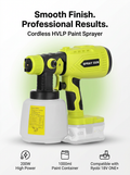 CleanCut™ Cordless HVLP Paint Sprayer (200W)