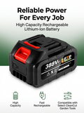 CleanCut™ High Capacity Rechargeable Lithium Ion Battery ( 21V/388VF/15000mAh)