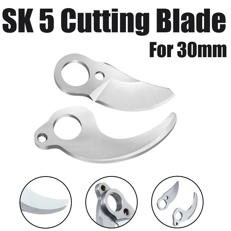 CCG - SK5 Electric Pruning Shears Blades 30mm Sharp Cutting-Blade Accessory
