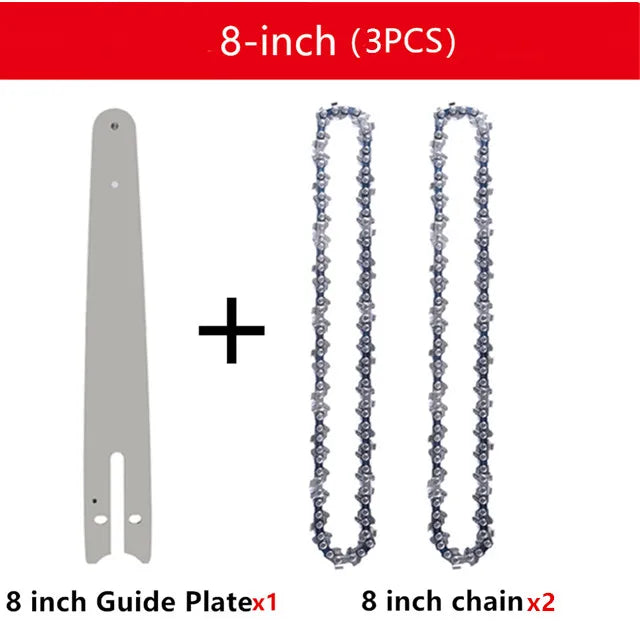 CleanCut™ Guide Plate And Saw Chain Set (4"/6"/8")