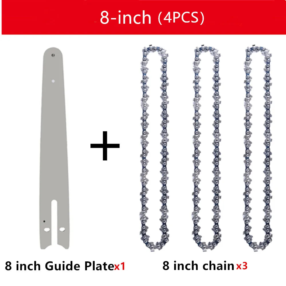 CleanCut™ Guide Plate And Saw Chain Set (4"/6"/8")