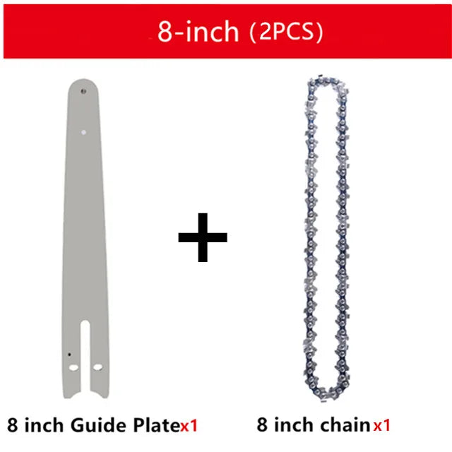 CleanCut™ Guide Plate And Saw Chain Set (4"/6"/8")