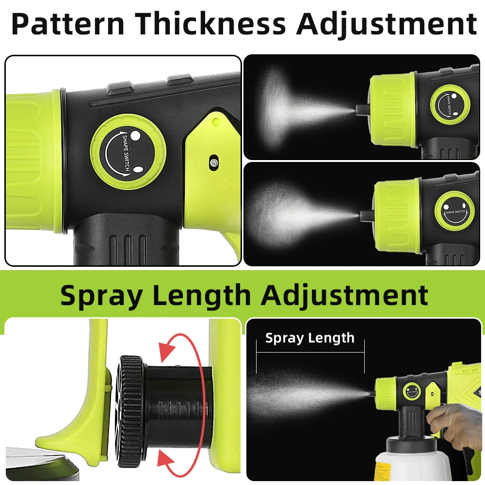 CCG - 200W Cordless HVLP Paint Sprayer