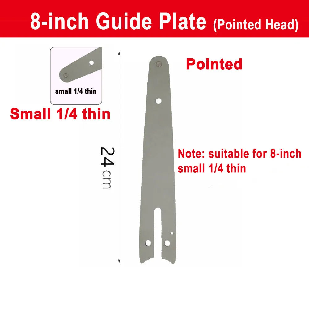 CleanCut™ Guide Plate And Saw Chain Set (4"/6"/8")