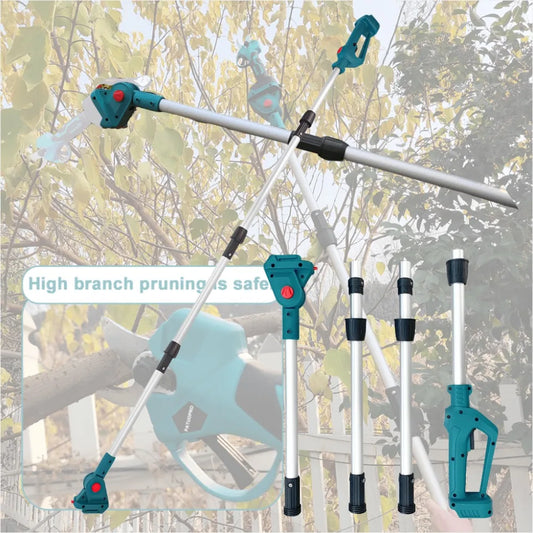 CCG - Professional Electric Extension Pole For Pruning Shears With 3 Pins