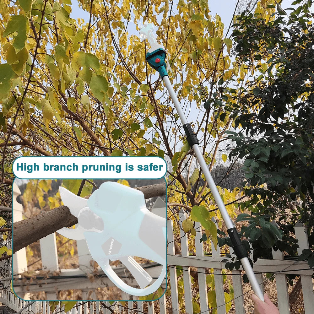 CCG - Professional Electric Extension Pole For Pruning Shears With 3 Pins