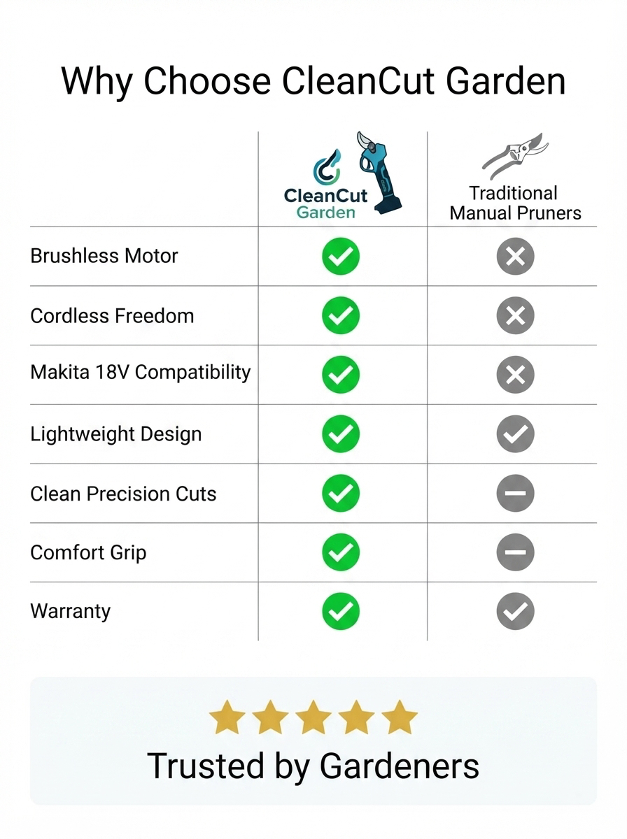 CCG - Professional Cordless Electric Pruning Shears