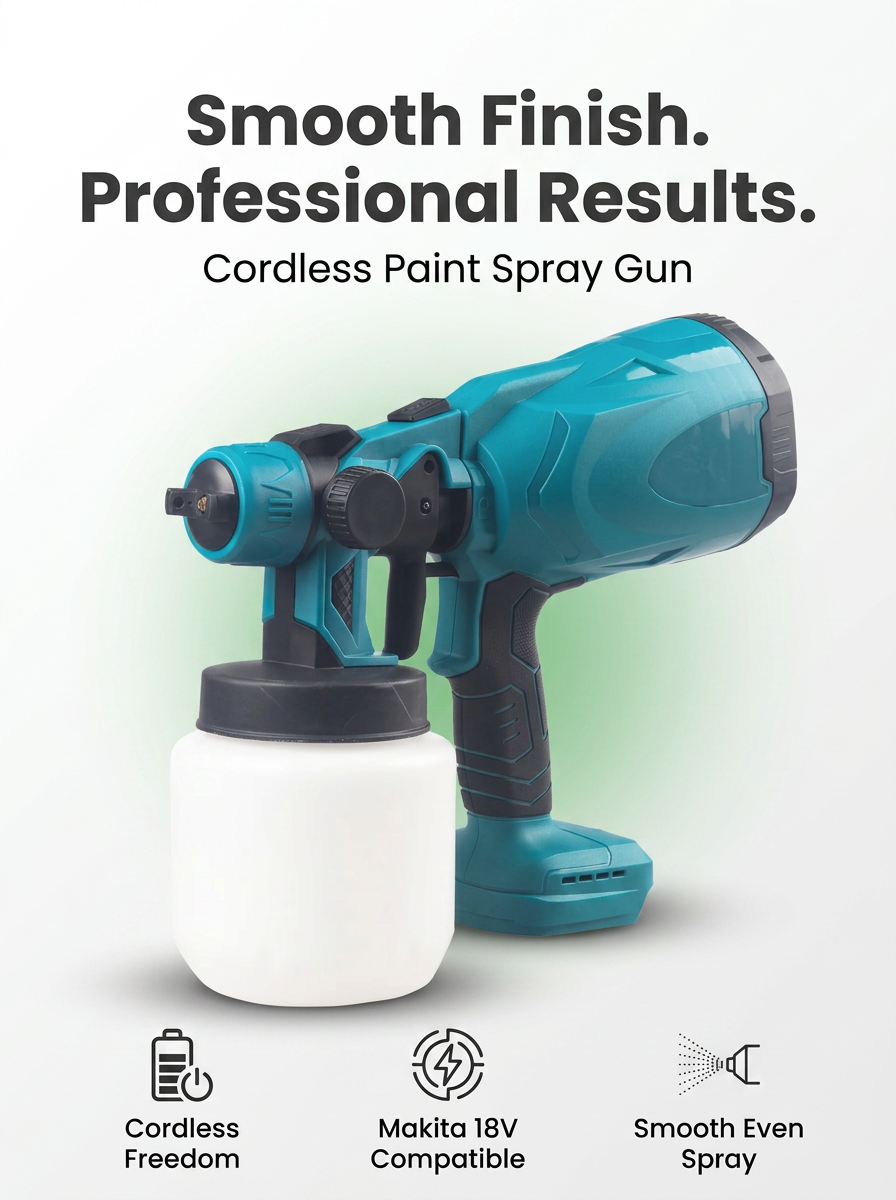 CleanCut™ Cordless Paint Spray Gun
