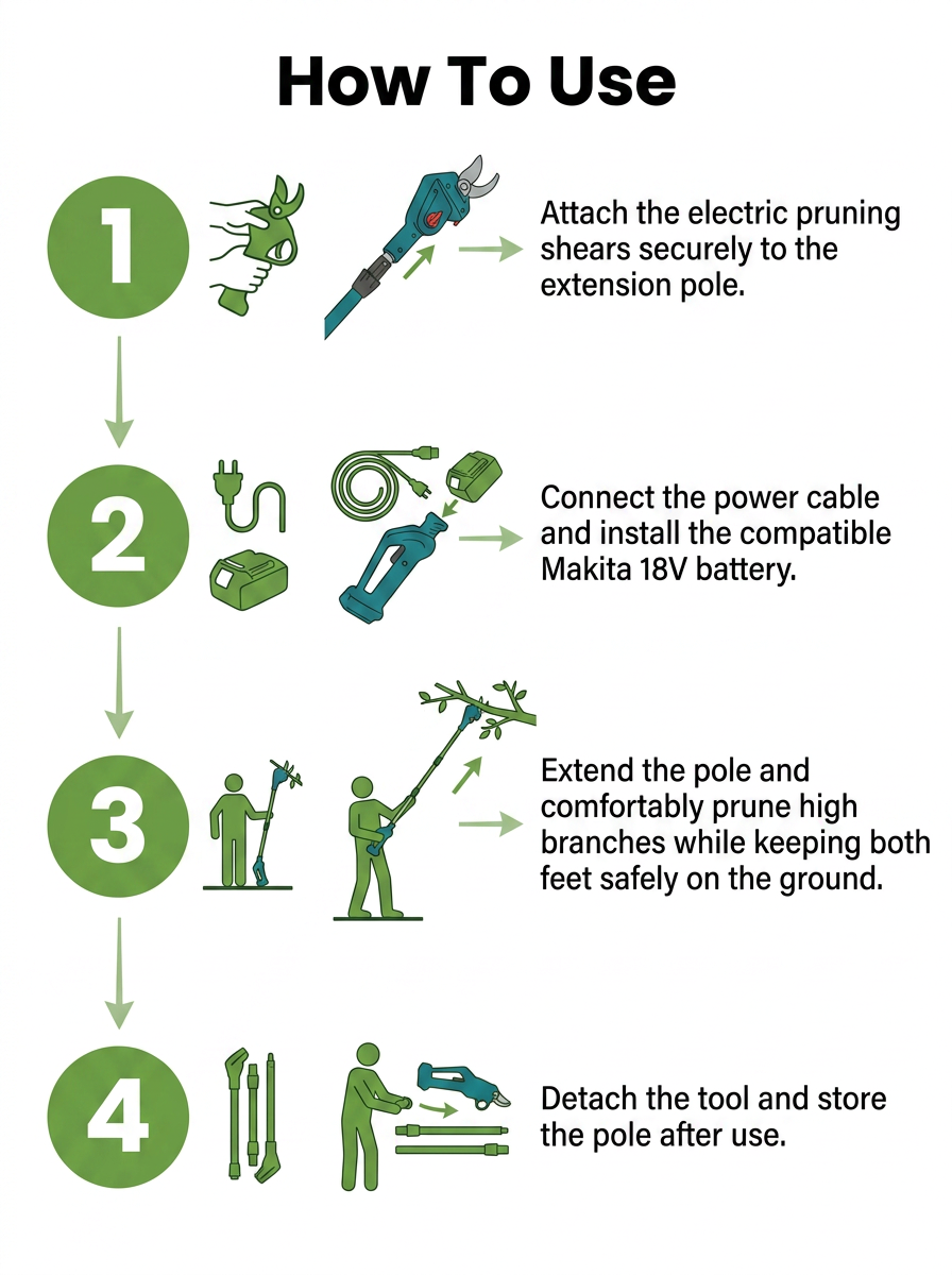 CleanCut™ Electric Extension Pole