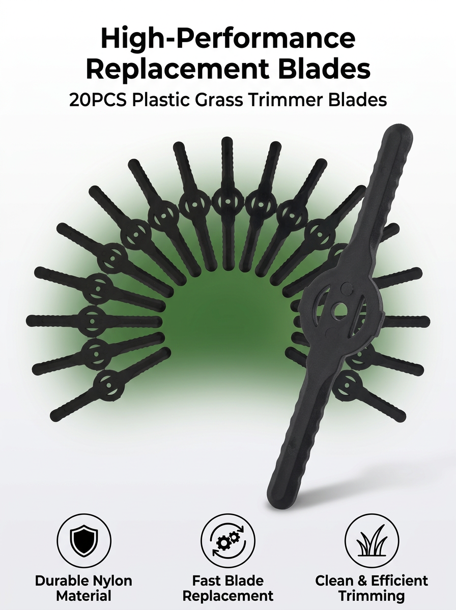 CleanCut™ Plastic Cutter Blades (20Pcs)