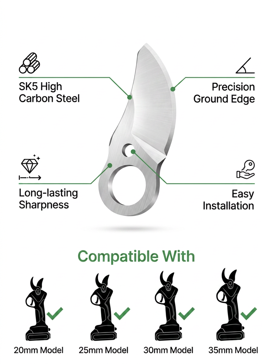 CleanCut™ SK5 Electric Pruning Shears Blades 30mm