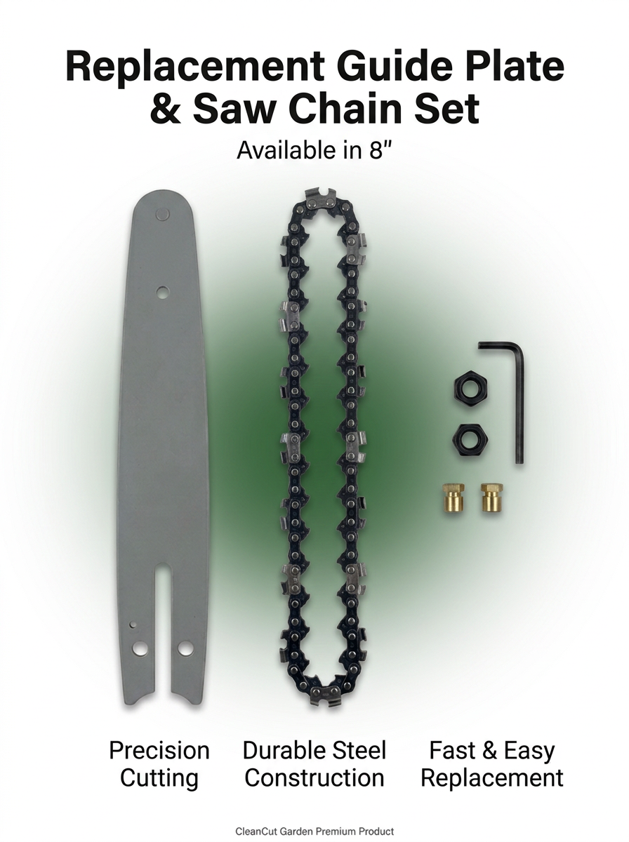 CleanCut™ Blade Steel Chain Set (8 Inch)