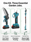 CleanCut™ Electric Gardening Tools Set 3-in-1
