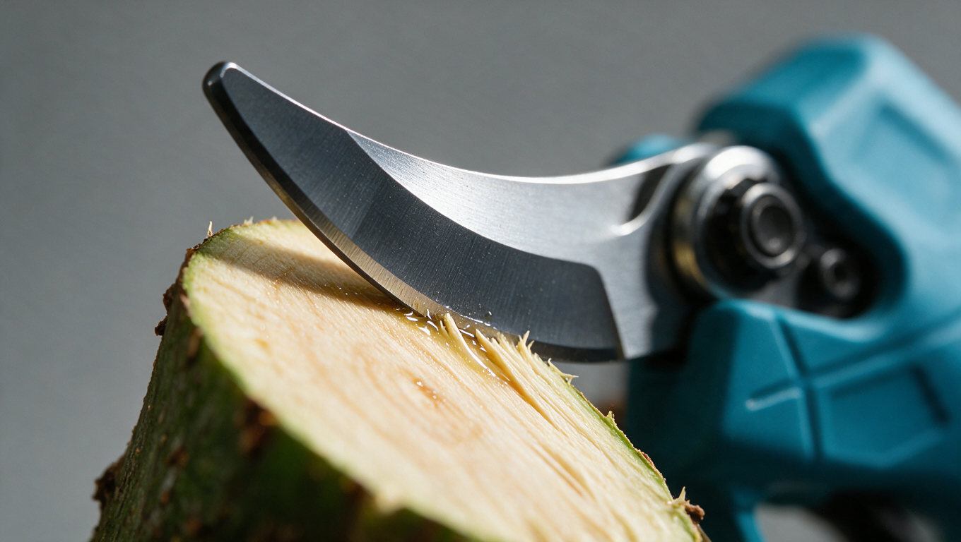 Cutting power designed around your hand.
